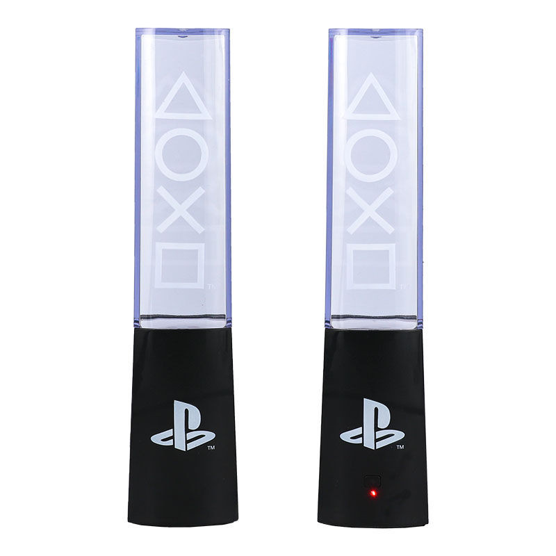 Set 2 Lamparas liquido danzante PlayStation 22cm